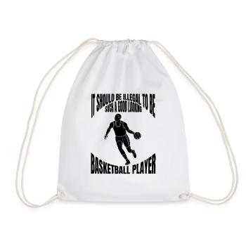 Basketball Basketball Player Basketball Team - Sac de sport léger - blanc - Devant