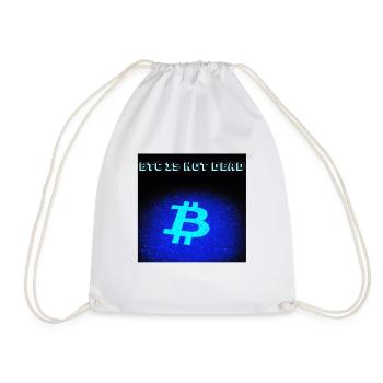 Btc is not dead - Sac de sport léger - blanc - Devant