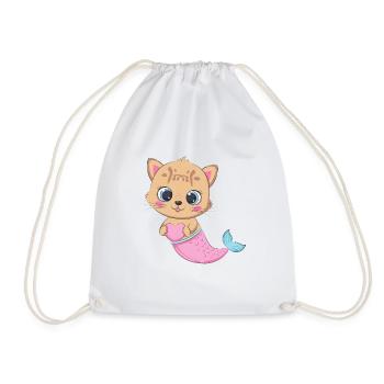 Ocelot Sirène - Sac de sport léger - blanc - Devant