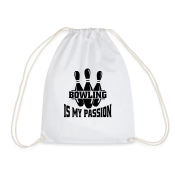 Bowling Kegelverein Bowler Kegeln Bowlingverein - Sac de sport léger - blanc - Devant