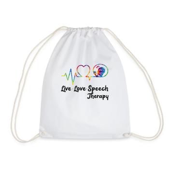 Assistant orthophoniste - Sac de sport léger - blanc - Devant