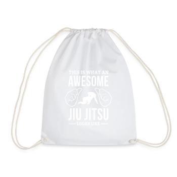 Jiu Jitsu drôle génial ressemble à thème - Sac de sport léger - blanc - Devant