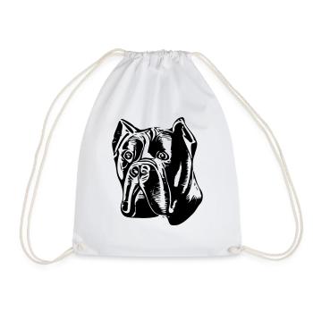 Cane Corso - Turnbeutel - Weiß - Vorne