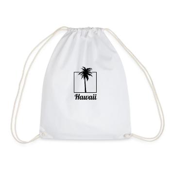 Hawaii Palm Tree Holiday Trip Souvenir - Sac de sport léger - blanc - Devant