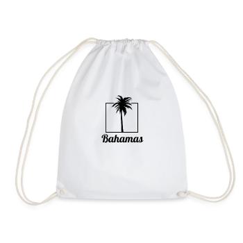 Bahamas Palm Tree Holiday Trip Souvenir - Sac de sport léger - blanc - Devant