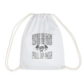 Le compagnon idéal pour chaque unité sportive - Sac de sport léger - blanc - Devant
