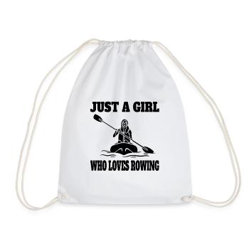 Rowing team Rowing sport Rowing club - Drawstring Bag - white - Front