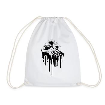 Finnish Goth Aesthetic Gothic - Turnbeutel - Weiß - Vorne