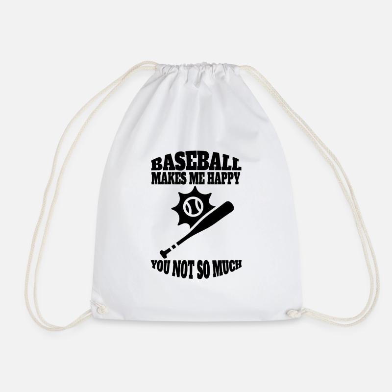 Baseball Baseball players Baseball team Baseball players - Drawstring Bag - white