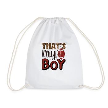 Mère la plus grande fan de football - Funny Football - Sac de sport léger - blanc - Devant