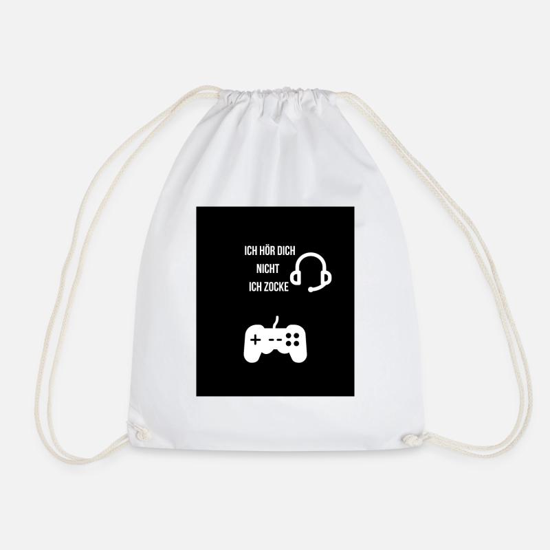 Gaming - Turnbeutel - Weiß