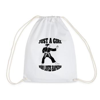 Hapkido Martial Arts Judo Aikido Martial Arts Karate - Drawstring Bag - white - Front