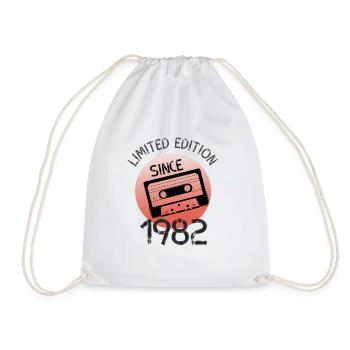 Limited Edition 1982 retro - Turnbeutel - Weiß - Vorne