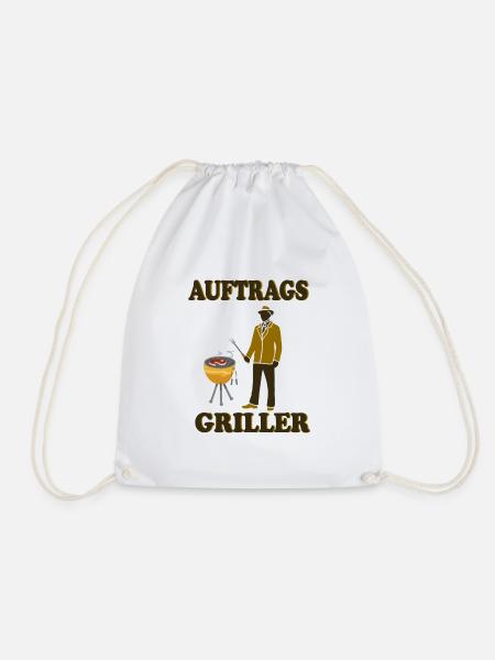 Auftragsgriller - Turnbeutel - Weiß