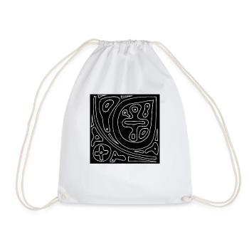 Sabino Lemon ART Tees - Turnbeutel - Weiß - Vorne
