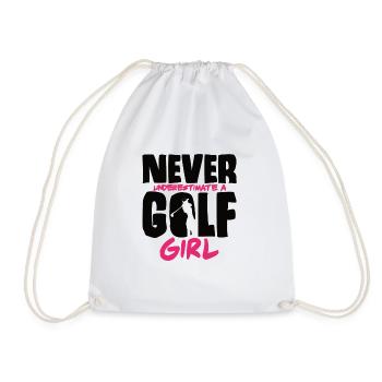 Golfeur Golf Club Golf Club Terrain de golf - Sac de sport léger - blanc - Devant