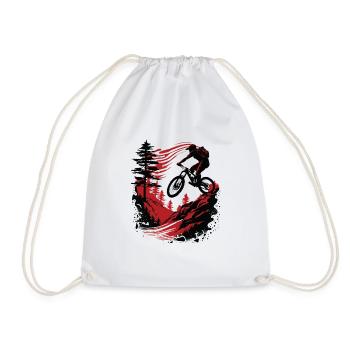 Vélo de montagne MBR - Sac de sport léger - blanc - Devant