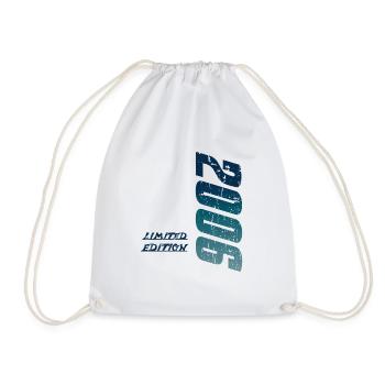 18e anniversaire Jeune fille 18 ans 2006 - Sac de sport léger - blanc - Devant