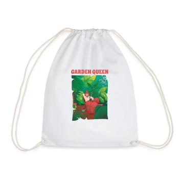 Jardinière amateur reine du jardin - Sac de sport léger - blanc - Devant