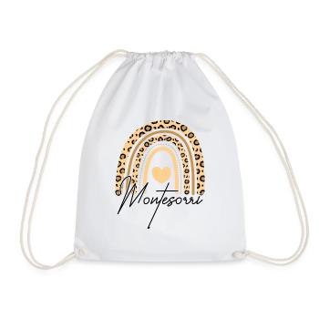 Hilarious Daycare Teachers Appreciation Rainbows - Drawstring Bag - white - Front