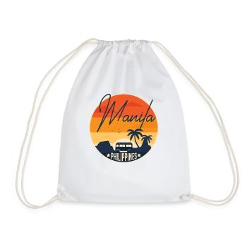 Humoristique Philippines Touristes Sarcastique Manille - Sac de sport léger - blanc - Devant