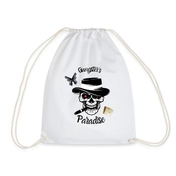 Gangster Paradise - Drawstring Bag - white - Front