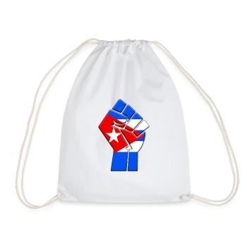 Cuba Flag Cuban Country Pride Native Ancestry - Drawstring Bag - white - Front