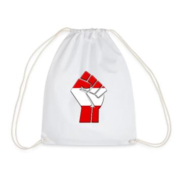 Austria Flag Austrian Country Pride Native - Drawstring Bag - white - Front