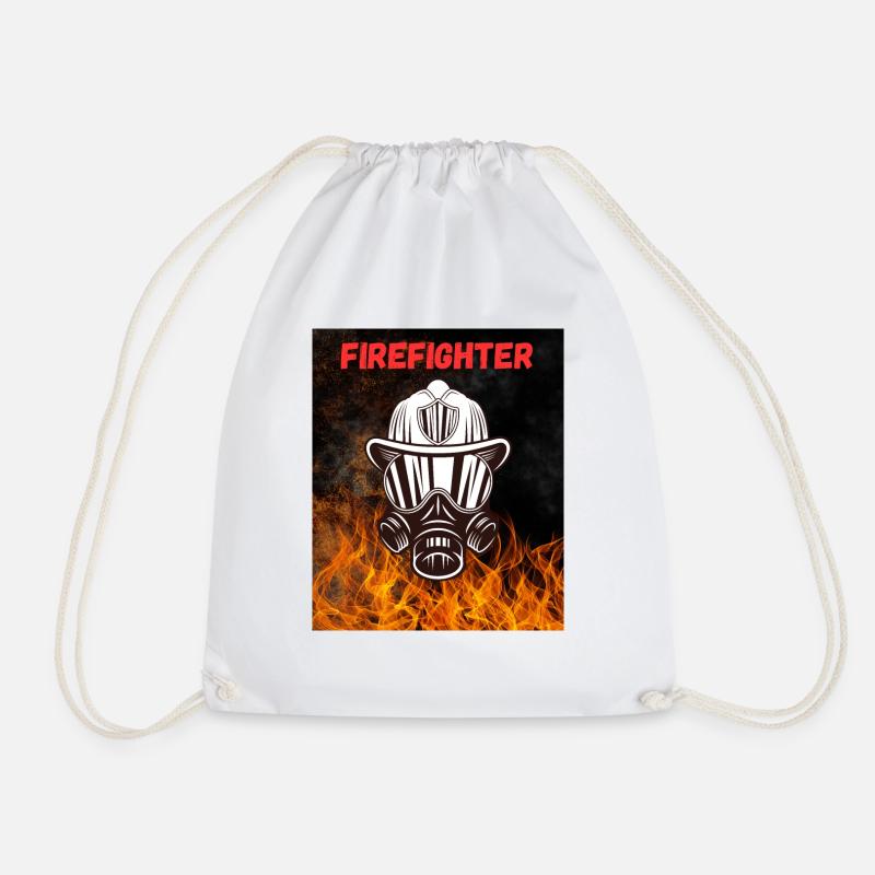 POMPIER - Sac de sport léger - blanc