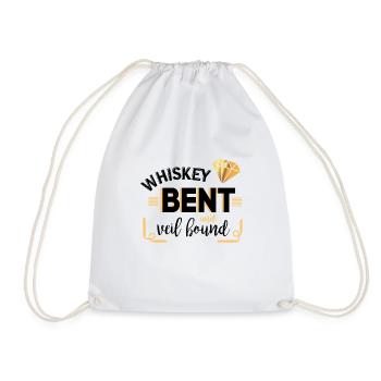 Funny Wedding Veils Entourages Sarcastic - Drawstring Bag - white - Front