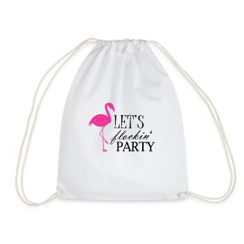 Humorous Occasional Drinking Sarcastic - Drawstring Bag - white - Front