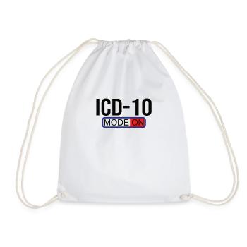 Medical Assistant - Medical Coder - Drawstring Bag - white - Front