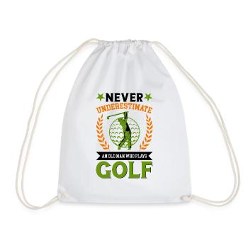 Golf Golfing - Sac de sport léger - blanc - Devant