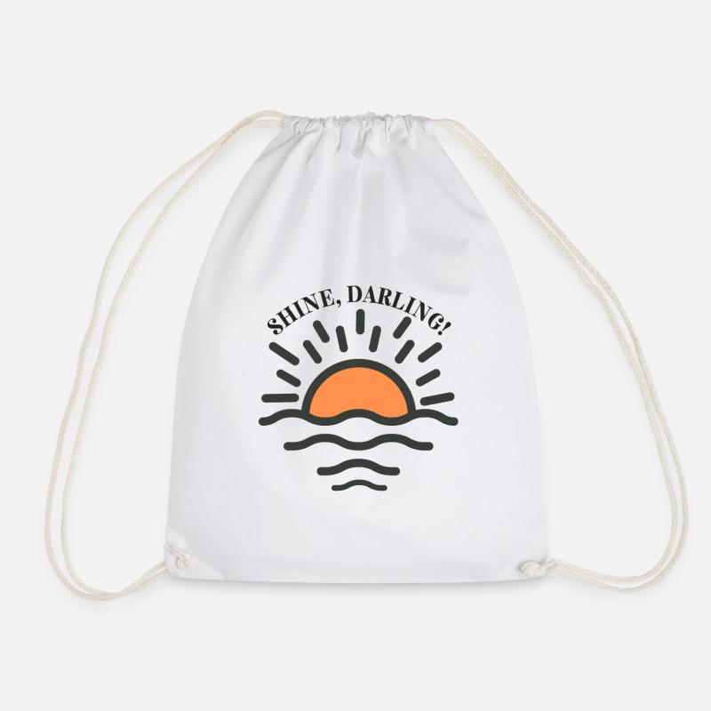 Shine Darling - Sac de sport léger - blanc