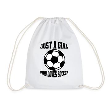 Fußballspieler Fußballdesign Fußballmannschaft - Turnbeutel - Weiß - Vorne