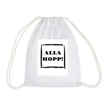 Alla Hopp - Turnbeutel - Weiß - Vorne