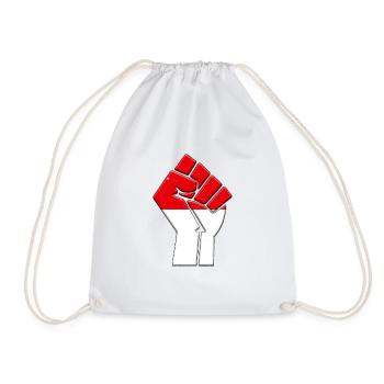Drapeau de l’Indonésie Pays indonésien Fierté natif - Sac de sport léger - blanc - Devant
