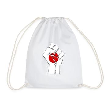 Japan Flag Japanese Country Pride Native Family - Drawstring Bag - white - Front