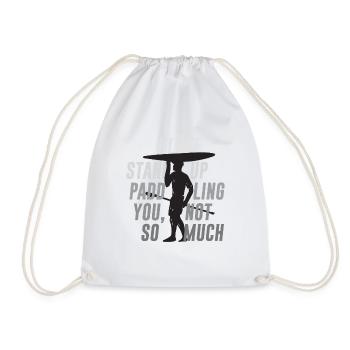 SUP - Drawstring Bag - white - Front