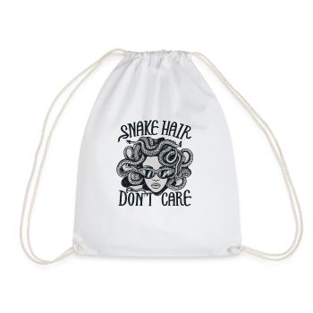 Méduse Mythologie grecque Créature mythique Gorgone - Sac de sport léger - blanc - Devant