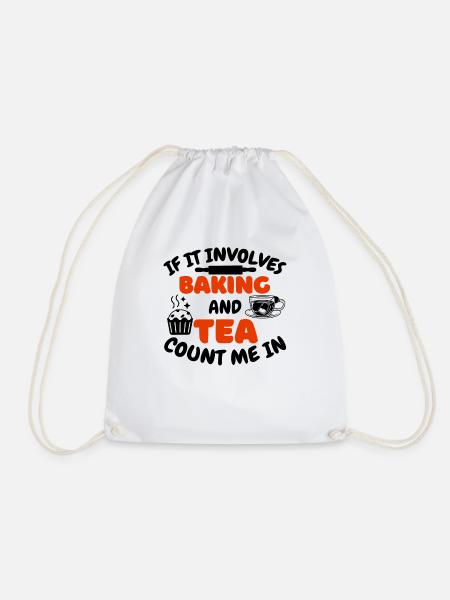 Bäcker Konditorei Bäckerei Backen Konditor - Turnbeutel - Weiß
