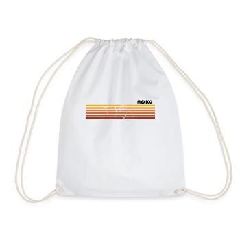 Rétro Mexico Vintage Souvenir de vacances - Sac de sport léger - blanc - Devant