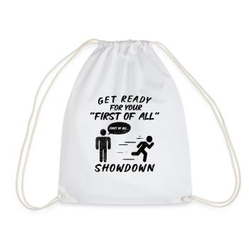 Debating Speech Debating Speaker Gift Idea - Drawstring Bag - white - Front