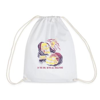 Drôle Grim Reaper Lover Halloween Horreur - Sac de sport léger - blanc - Devant