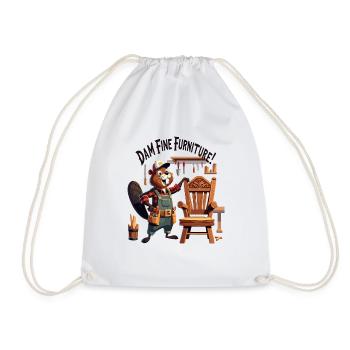 Funny Bieber Saying - Drawstring Bag - white - Front
