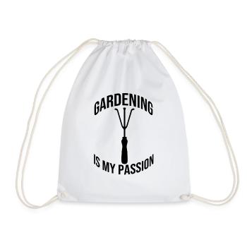 Jardin cadeau jardinier verger jardinier amateur - Sac de sport léger - blanc - Devant