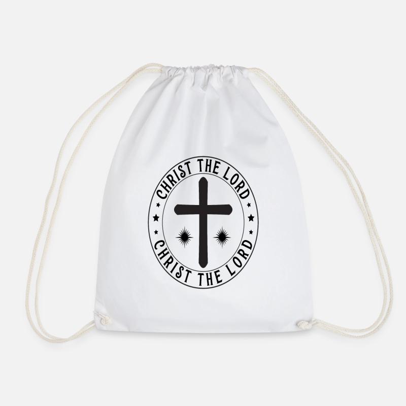 Christ the Lord - Turnbeutel - Weiß