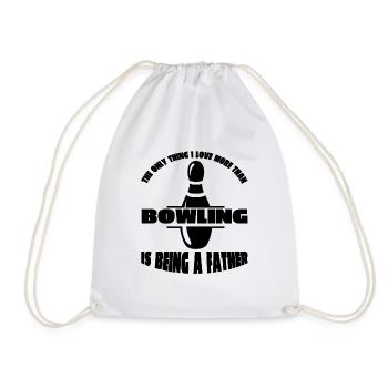 Bowling Bowling Bowling Club Bowling Club Bowler - Sac de sport léger - blanc - Devant