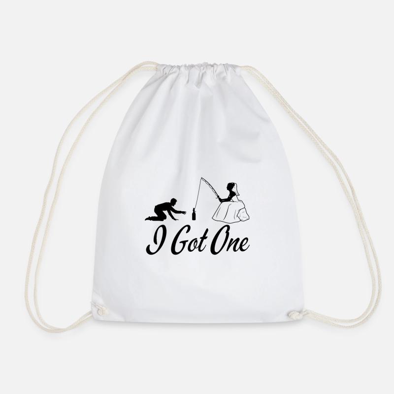 I Got One Bride - Drawstring Bag - white