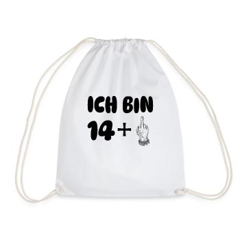 ich bin 15 - Turnbeutel - Weiß - Vorne